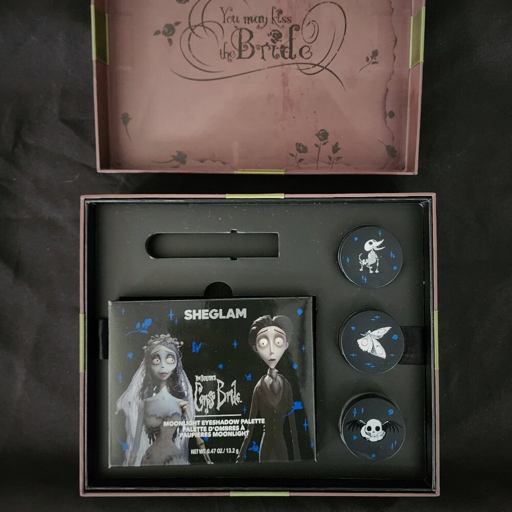 SheGlam Tim Burton's Corpse Bride Makeup Collection